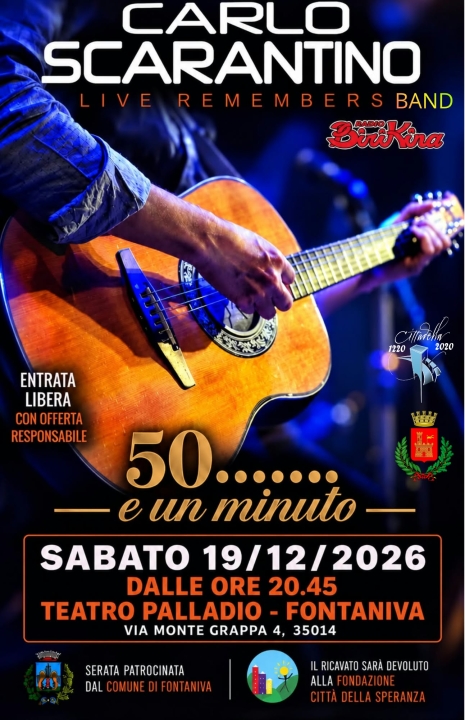 CARLO SCARANTINO LIVE REMEMBERS BAND - 50...... e un minuto